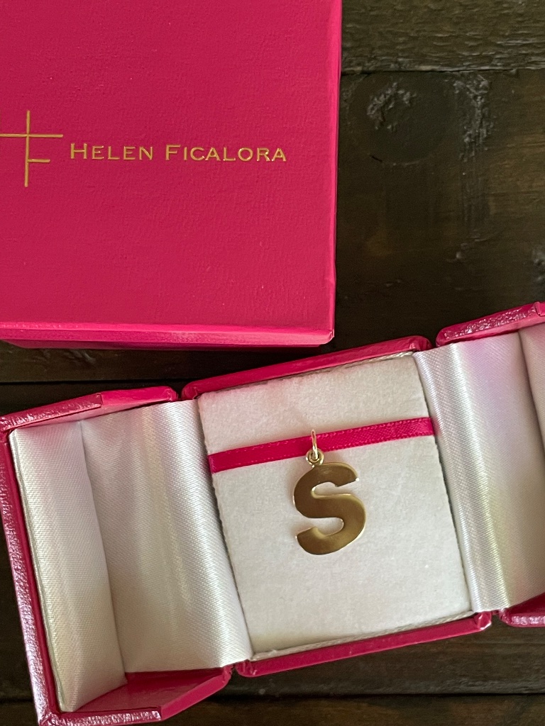 Helen Ficalora 14k Yellow Gold “S” Cutout Letter Charm — image 8 of 8